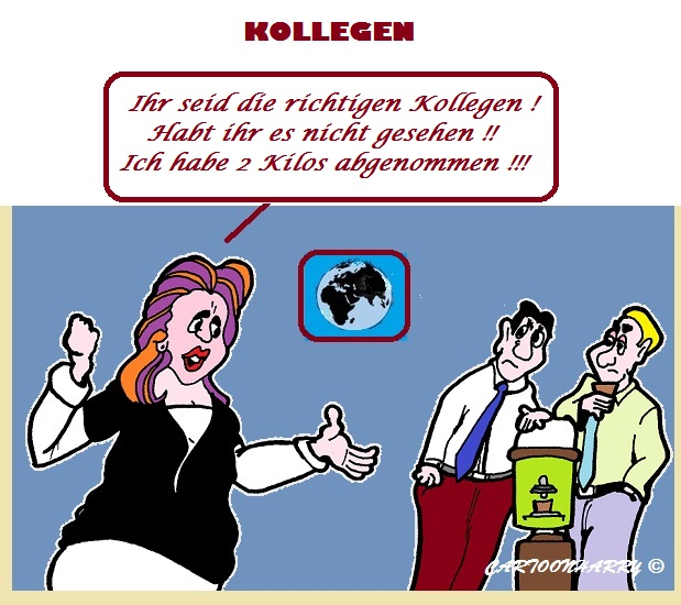 Cartoon: Meine Kollegen 1