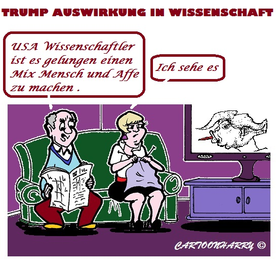 Cartoon: Trump Effekt 1