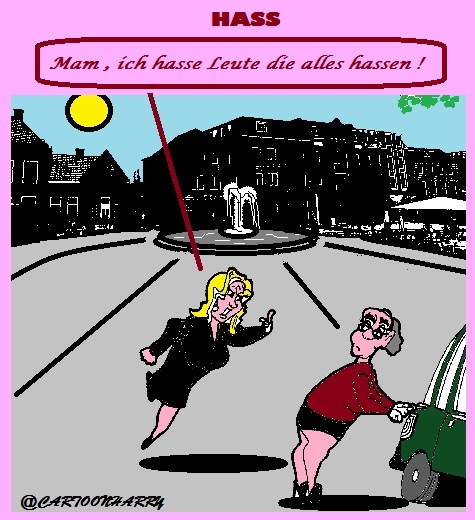 Cartoon: Hass über Alles 1