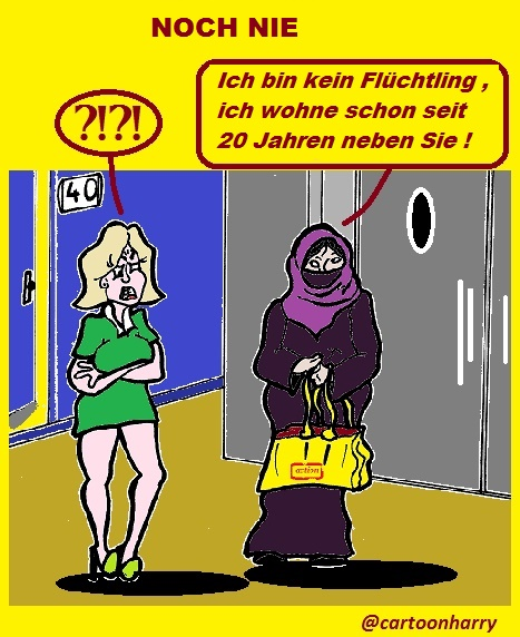 Cartoon: Nie Gesehen 1