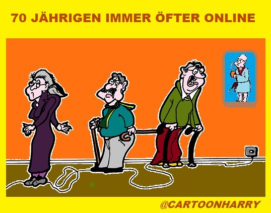 Cartoon: 70 Jährigen 1
