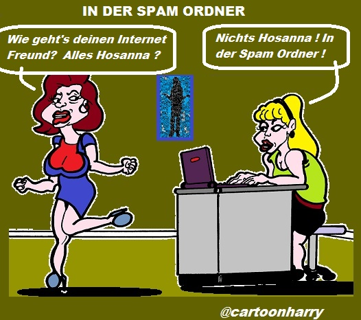 Cartoon: Spam Ordner 1