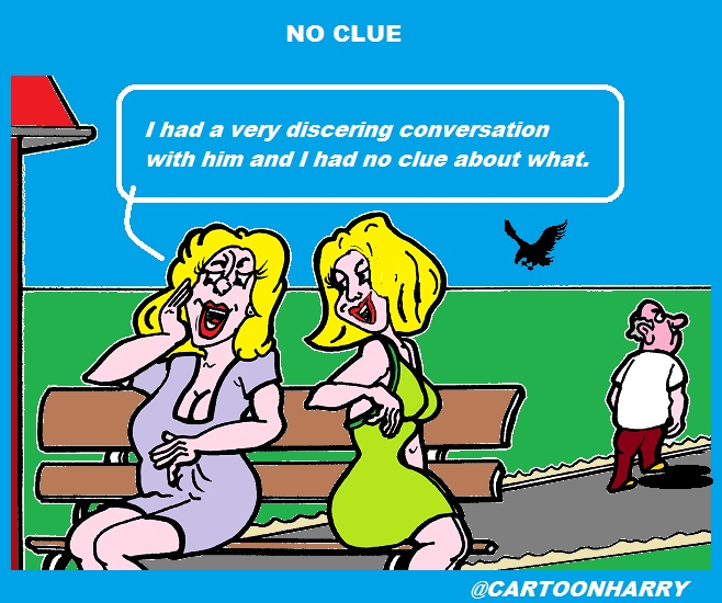 Cartoon: No Clue 1