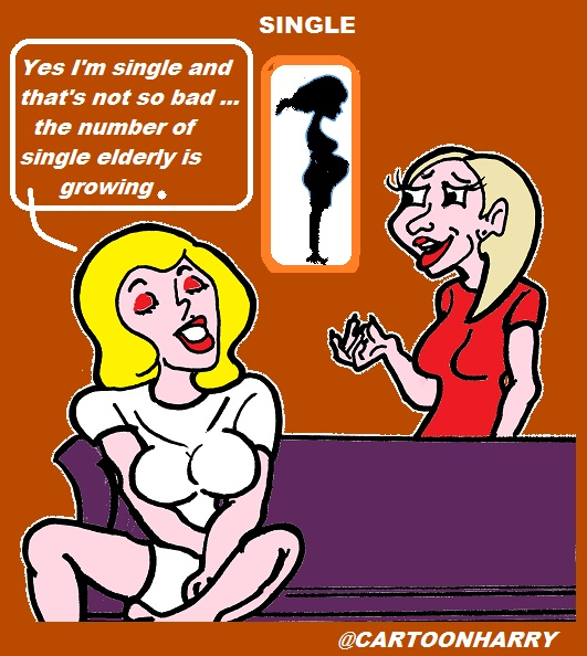 Cartoon: Single 1
