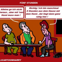 Fünf Stunden Hund