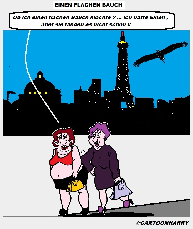 Cartoon: Bauch 1