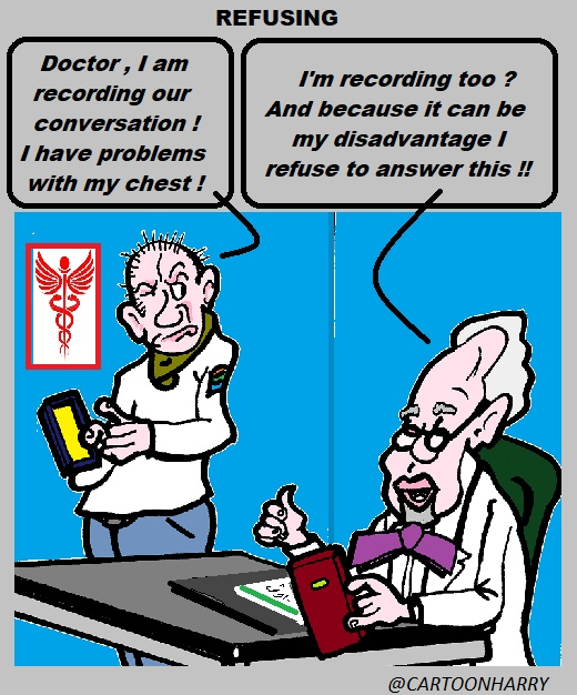 Cartoon: Refusing 1