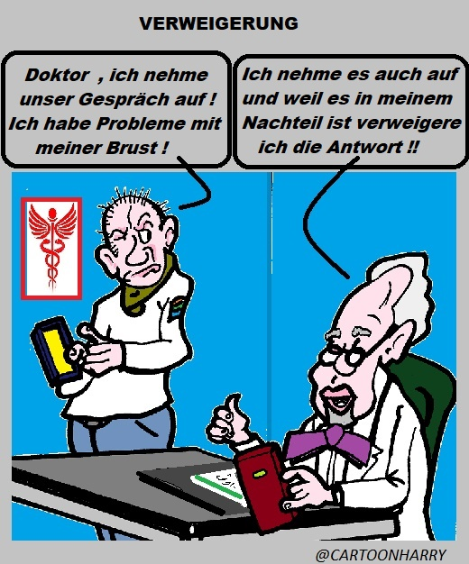 Cartoon: Verweigerung 1