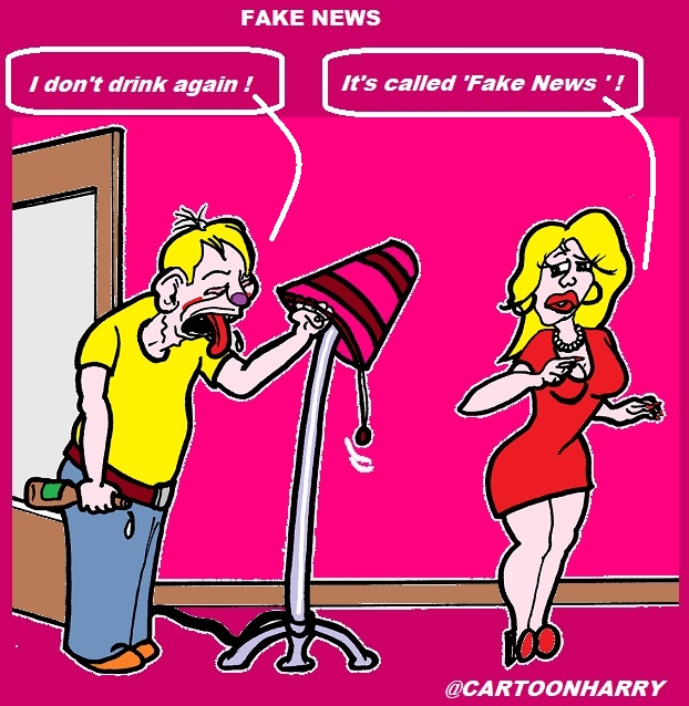 Cartoon: Fake News 1