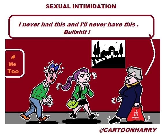 Cartoon: Sexual Intimidation 1