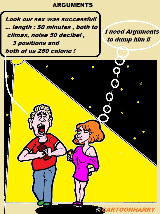 Cartoon: Arguments 1