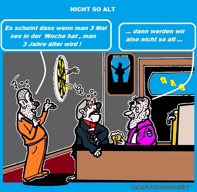Cartoon: Nicht so Alt 1