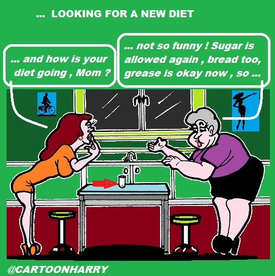 Cartoon: Diet 1