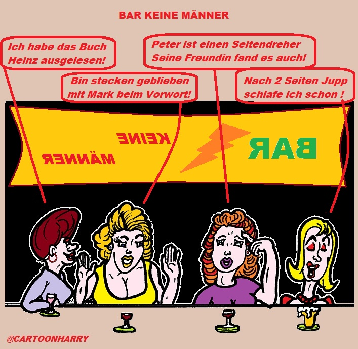 Cartoon: Bar !Keine Männer! 1