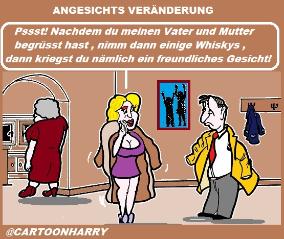 Cartoon: Gescichts Veränderung 1