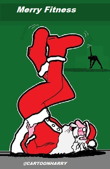 Cartoon: Merry Fitness 1