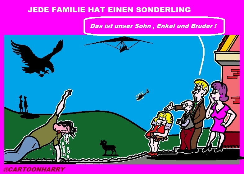 Cartoon: Einen Sonderling 1