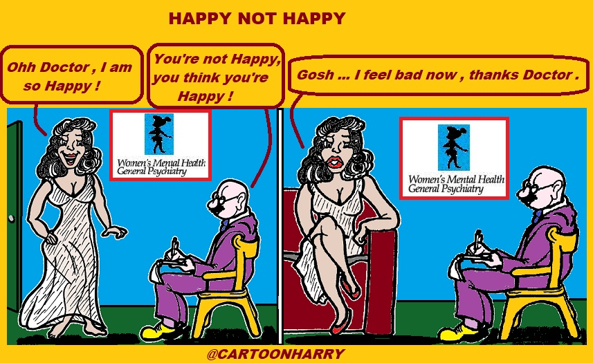 Cartoon: Happy Unhappy 1