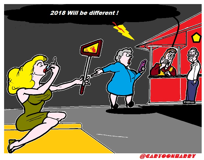 Cartoon: Different 1
