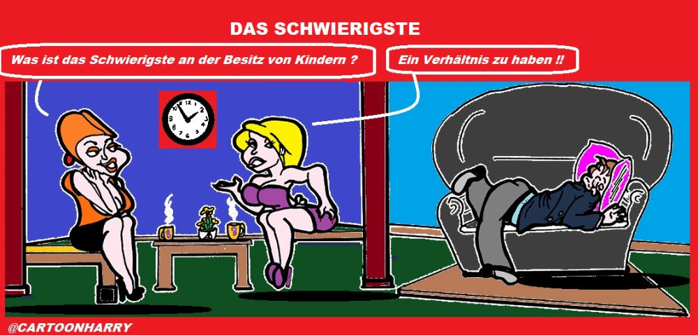 Cartoon: Schwierig 1