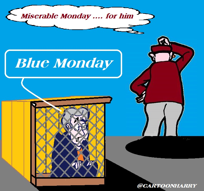 Cartoon: Blue Monday 1