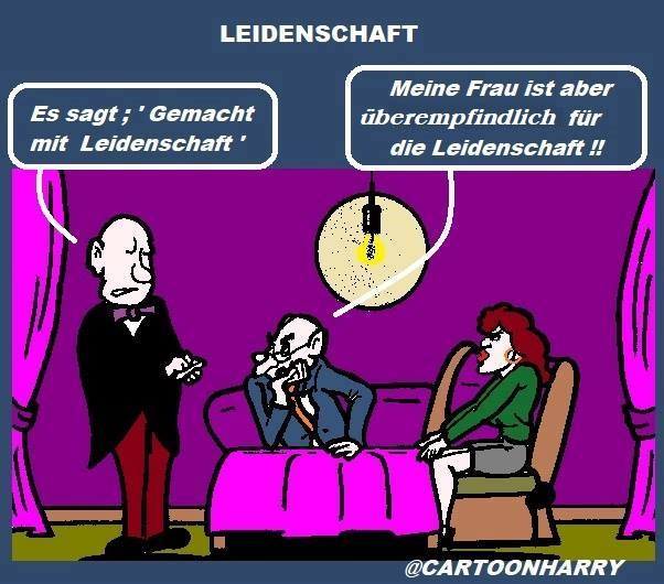 Cartoon: Leidenschaft 1
