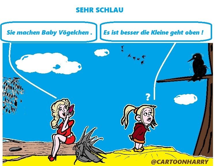 Cartoon: Schlau 1