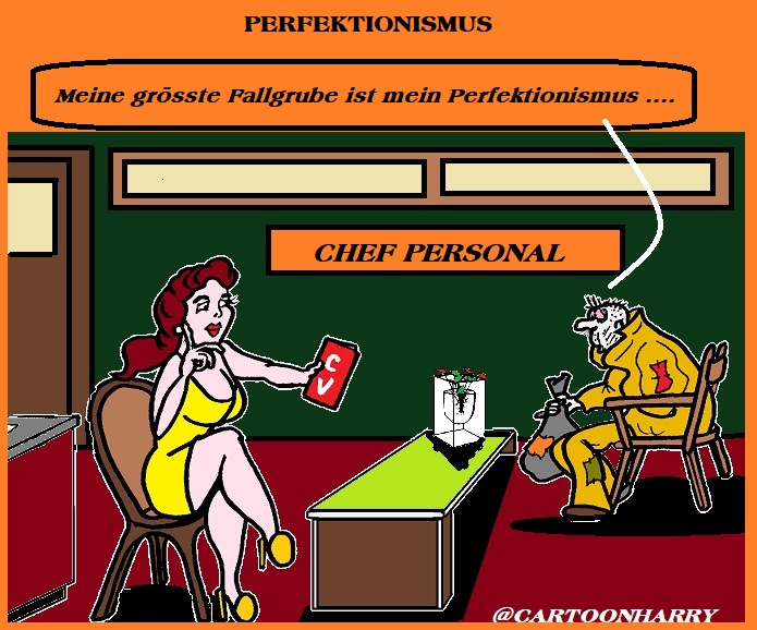 Cartoon: Perfekt 1