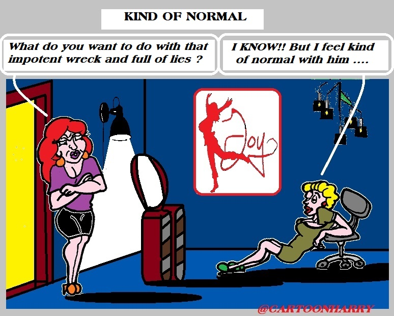 Cartoon: Kind of Normal 1