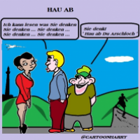 Hau ab