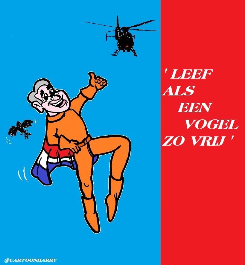 Cartoon: Vogel Manier 1
