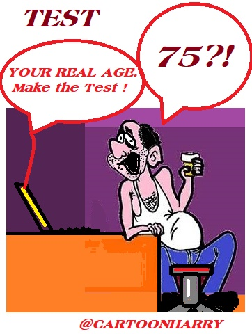 Cartoon: Real Age Test 1