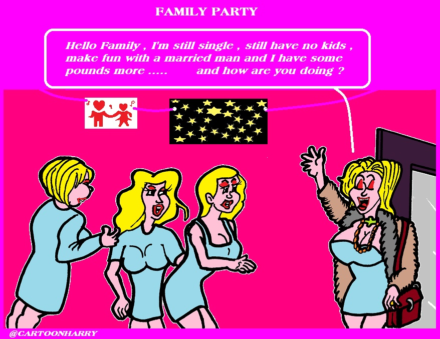 Cartoon: Hello Family 1