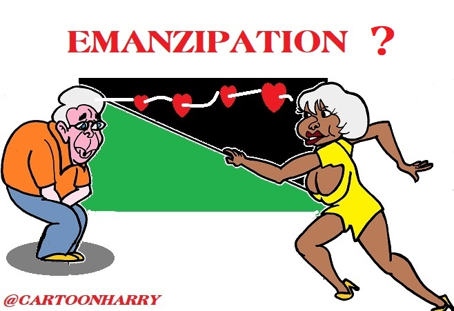 Cartoon: Emanzipation 1