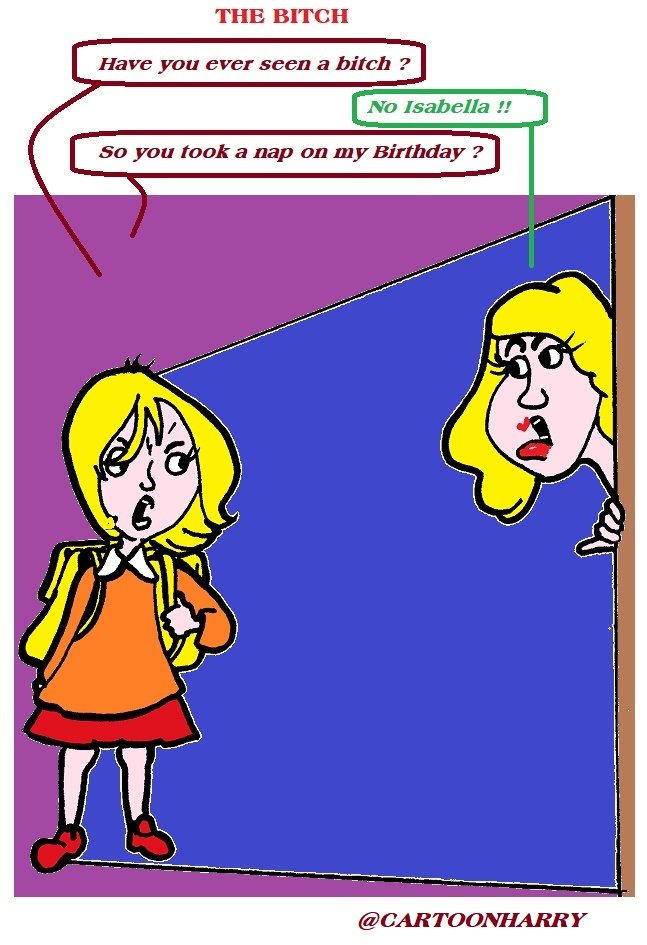 Cartoon: Bitch 1