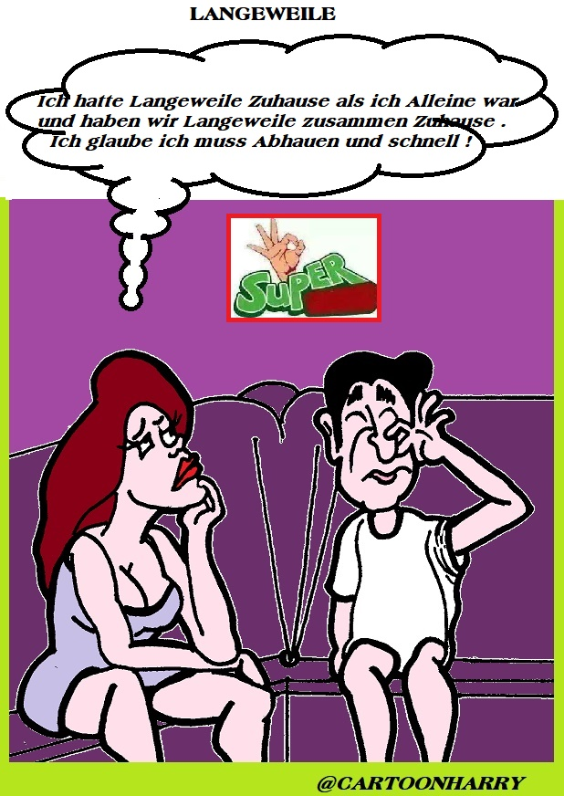 Cartoon: Langeweile 1