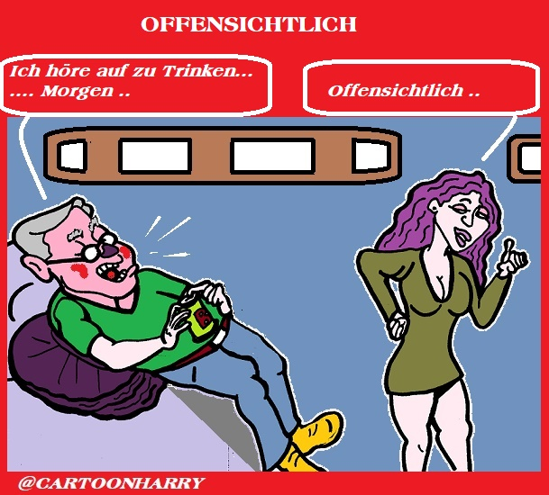 Cartoon: Offensichtlich 1