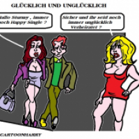 Glücklich Unglücklich