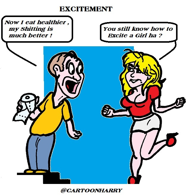 Cartoon: Excitement 1