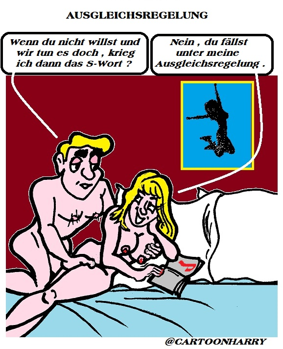 Cartoon: Ausgleichsregelung 1