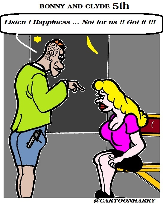 Cartoon: The 5th Bonny and Clyde Story 1