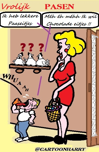 Cartoon: Vrolijk Pasen 1