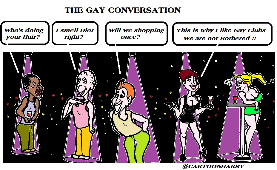 Cartoon: Club Gay 1