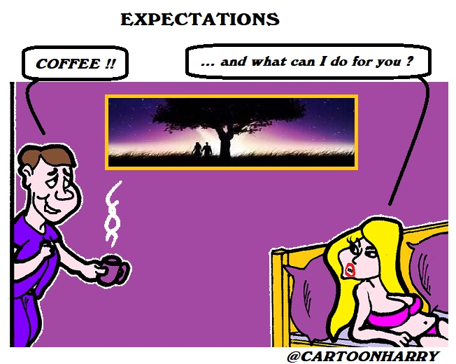 Cartoon: Expectations 1