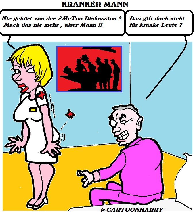 Cartoon: Krank 1