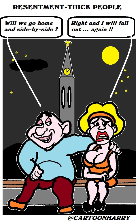 Cartoon: Resentment 1