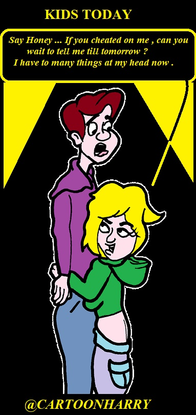 Cartoon: Kids Today 1