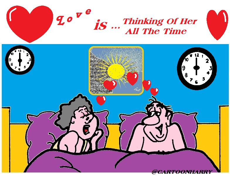 Cartoon: Love Around the Clock 1