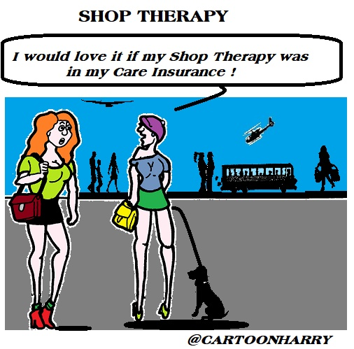 Cartoon: Shopping Therapy 1