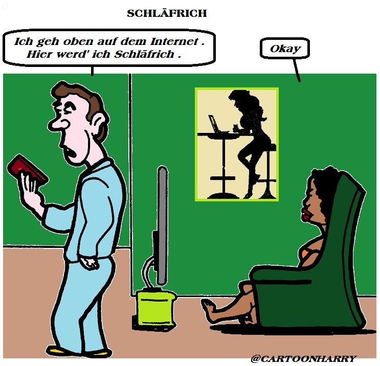 Cartoon: Schläfrich 1